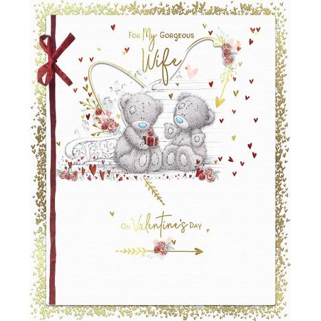 Gorgeous Wife Handmade Me to You Bear Valentine's Day Card £6.49